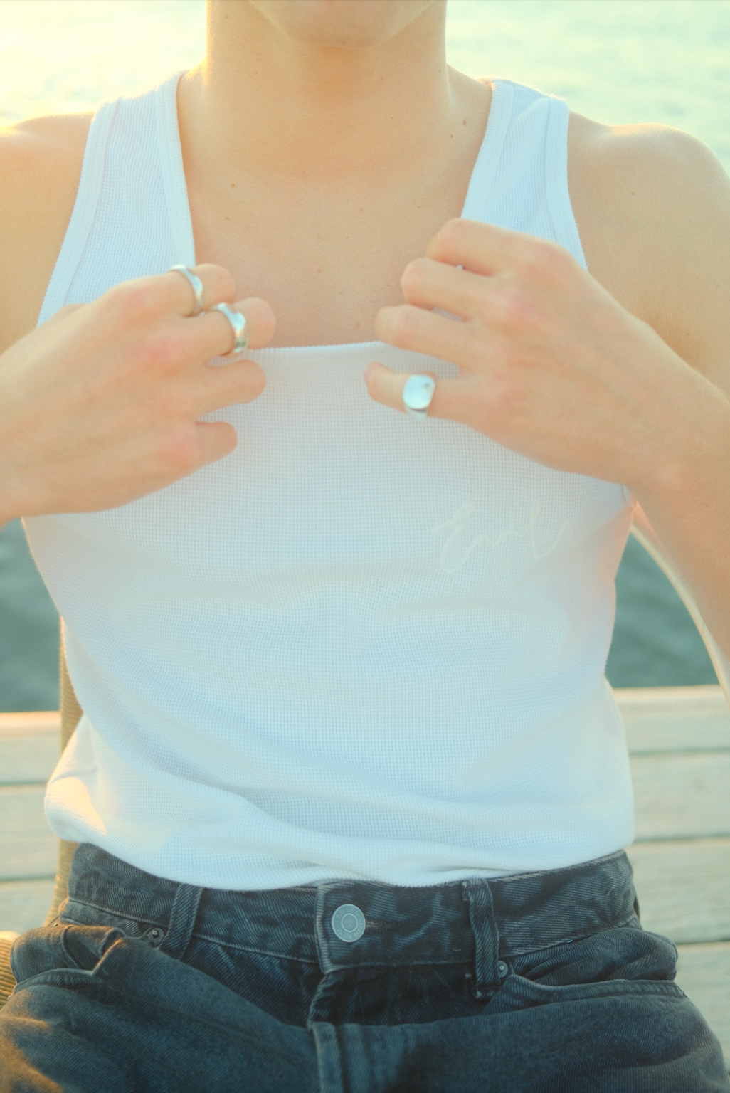 Scuffed Thin Half rounded Band