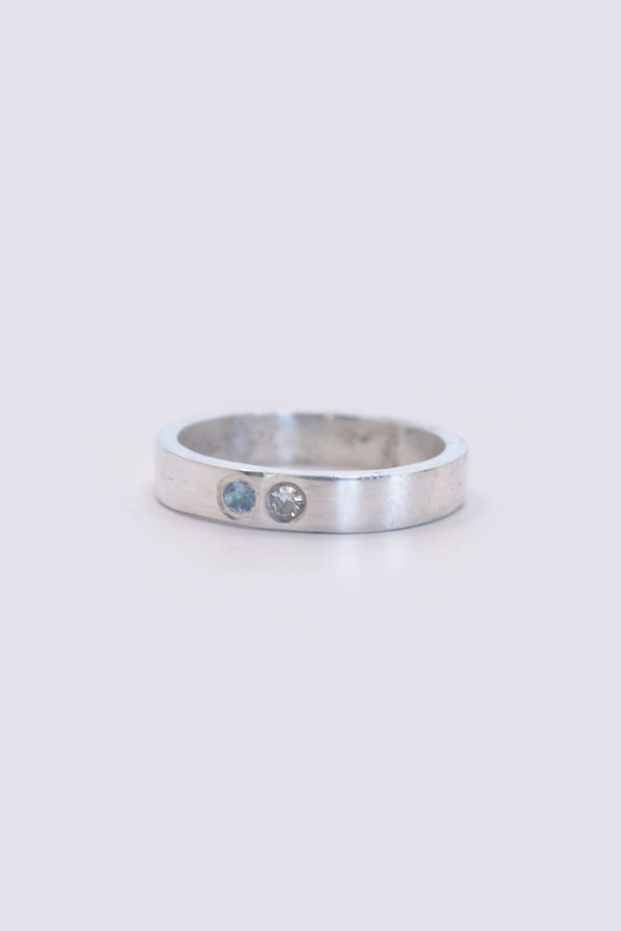swiss topaz and clear CZ